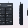 MOFII Vezetékes Numerikus Billentyűzet X810 (Fekete) - 0. kép