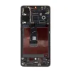 LCD kijelző + érintőpanel + előlapi burkolat Huawei P30 Fekete - 0. kép