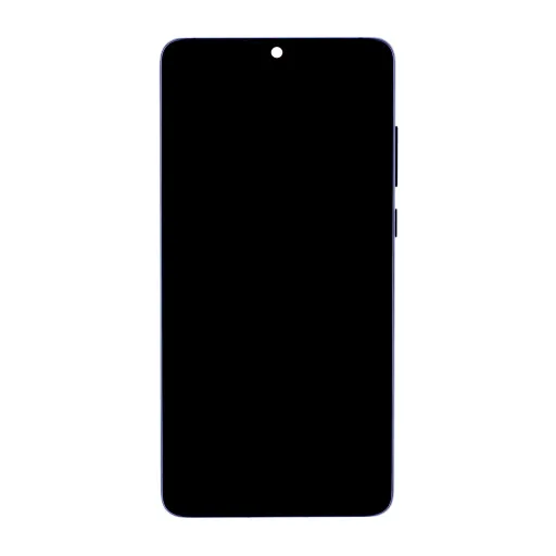 LCD kijelző + érintőpanel + előlapi burkolat Huawei P30 Fekete