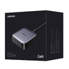 UGREEN CD327 Nexode Töltő, 2x USB-C, 2x USB-A, GaN, 65 W (Szürke) - 0. kép