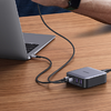 UGREEN CD327 Nexode Töltő, 2x USB-C, 2x USB-A, GaN, 65 W (Szürke) - 2. kép