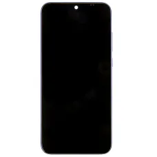 LCD kijelző + Érintőegység + Előlap Xiaomi Redmi Note 8T Kék Logó Nélkül