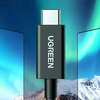 UGREEN US501 USB-C-USB-C kábel, Gen3, 100 W, 4K, 0,8 m (fekete) - 0. kép
