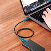 UGREEN US501 USB-C-USB-C kábel, Gen3, 100 W, 4K, 0,8 m (fekete) - 3. kép