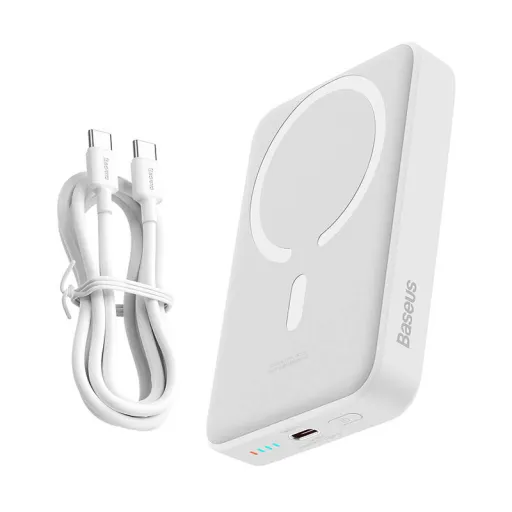 Baseus Powerbank mini 10000mAh, USB-C 30W (fehér)