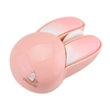 MOFII Vezeték nélküli egér + Bluetooth Rabbit M6DM olajfestés (Fehér-Rózsaszín) - 0. kép