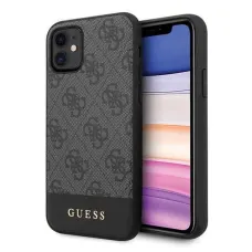 Guess 4G Stripe iPhone 11 tok szürke