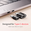 Baseus USB/USB Type-C adapter OTG fekete - 2. kép