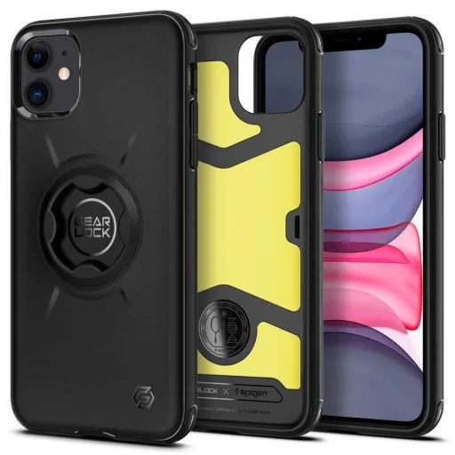 Spigen Gearlock Gcf112 tok iPhone 11 fekete