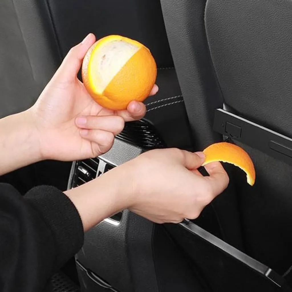 Baseus Háttámlára rögzíthető autós szemeteszsák fekete, szemetes - 8