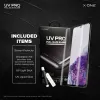 UV PRO Edzett Üveg X-ONE - Samsung Galaxy S21 Ultra (tokbarát) - működő ujjlenyomat-érzékelő üvegfólia - 4. kép