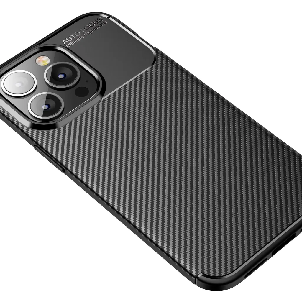 CARBON PREMIUM tok Samsung Galaxy A32 LTE (4G) fekete - 10