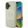  iPhone 16 Arany Original Case GUESS merev tok Saffiano Peony Classic Logo MagSafe GUHMP16SPSAPSMED thumbnail