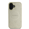 Original Case GUESS merev tok Saffiano Peony Classic Logo MagSafe GUHMP16SPSAPSMED iPhone 16 tok arany - 1. kép