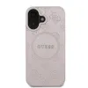 Original Guess keménytok Saffiano Peony Classic Logo MagSafe GUHMP16MPSAPSMEP iPhone 16 Plus rózsaszín tok - 1. kép