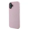 Original Case GUESS hardcase Grained Gold Ring MagSafe GUHMP16MPGHSMMP tok iPhone 16 Plus pink - 0. kép