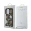 Eredeti tok GUESS hardcase Peony On 4G Background MagSafe GUHMP16XP4PWPW iPhone 16 Pro Max barna tok - 2. kép