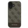 Original Case GUESS hardcase 4G Bottom Stripe GUHCP16MG4GLBR iPhone 16 Plus tok barna - 1. kép