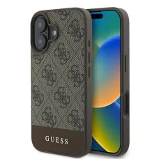 Original Case GUESS hardcase 4G Bottom Stripe GUHCP16MG4GLBR iPhone 16 Plus tok barna