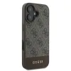 Original Case GUESS hardcase 4G Bottom Stripe GUHCP16MG4GLBR iPhone 16 Plus tok barna - 2. kép