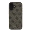 Original Case GUESS merev tok 4G Classic GUHCP16SG4GFBR iPhone 16 barna tok - 1. kép