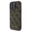 Eredeti GUESS keménytok 4G Classic GUHCP16LG4GFBR iPhone 16 Pro barna tok - 0. kép