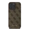 Eredeti GUESS keménytok 4G Classic GUHCP16LG4GFBR iPhone 16 Pro barna tok - 1. kép