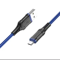 Borofone Kábel BX67 - USB to Micro USB - 2,4A 1 méter kék