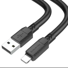 Borofone Cable BX81 Goodway - USB to Lightning - 2,4A 1 méter fekete