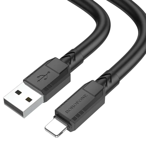 Borofone Cable BX81 Goodway - USB to Lightning - 2,4A 1 méter fekete