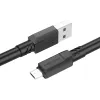 Borofone Cable BX81 Goodway - USB to Micro USB - 2,4A 1 méter fekete - 0. kép