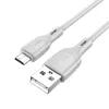 Borofone BX99 Method kábel - USB-MicroUSB - 2,4A 1 méter szürke - 0. kép