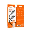 Borofone Kábel BX101 Creator - Type C na Type C - 60W 3A 1 meter čierny - 3. kép