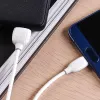 Borofone Kábel BX19 Benefit - USB to Type C - 3A 1 méter fehér - 2. kép
