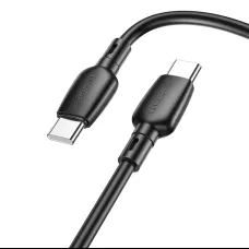 Borofone BX93 Super Power - Type C to Type C - 60W 3A 1 méter fekete