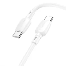 Borofone Cable BX93 Super Power - Type C to Type C - 60W 3A 1 méter fehér