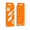 Borofone Cable BX93 Super Power - Type C to Type C - 60W 3A 1 méter fehér - 2. kép